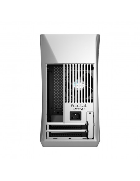 Fractal Design Era ITX Midi Tower Plata, Blanco, Madera