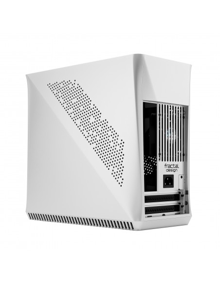 Fractal Design Era ITX Midi Tower Plata, Blanco, Madera