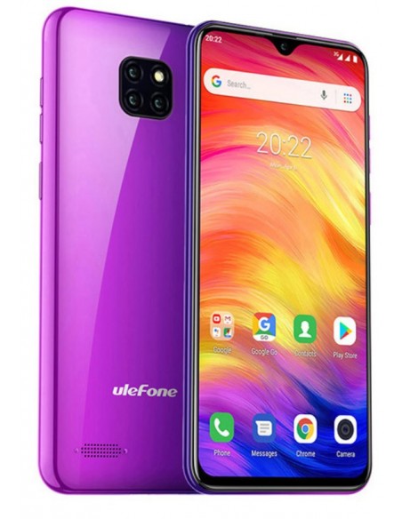 Ulefone Note 7P 15,5 cm (6.1") SIM doble Android 9.0 4G MicroUSB 3 GB 32 GB 3500 mAh Púrpura