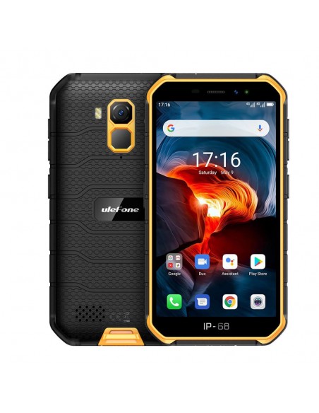 Ulefone Armor X7 Pro 12,7 cm (5") SIM doble Android 10.0 4G MicroUSB 4 GB 32 GB 4000 mAh Naranja
