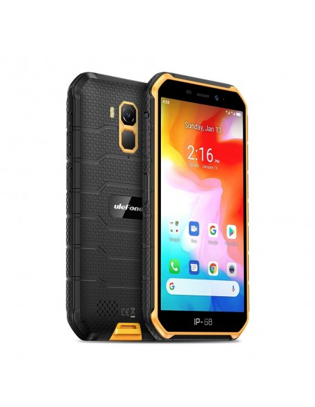 Ulefone Armor X7 Pro 12,7 cm (5") SIM doble Android 10.0 4G MicroUSB 4 GB 32 GB 4000 mAh Naranja