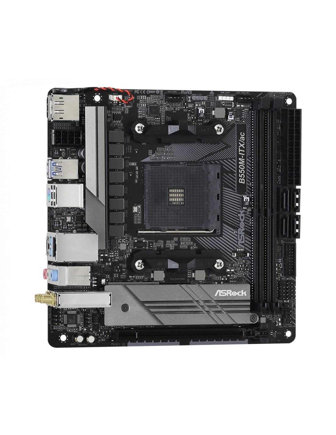 Asrock B550M-ITX/ac AMD B550 Zócalo AM4 mini ITX