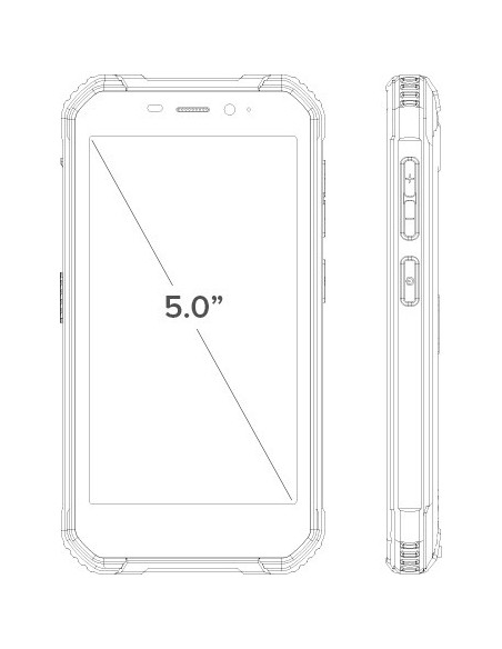 Ulefone Armor X6 12,7 cm (5") SIM doble Android 9.0 3G MicroUSB 2 GB 16 GB 4000 mAh Negro