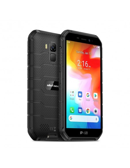 Ulefone Armor X7 Pro 12,7 cm (5") SIM doble Android 10.0 4G MicroUSB 4 GB 32 GB 4000 mAh Negro