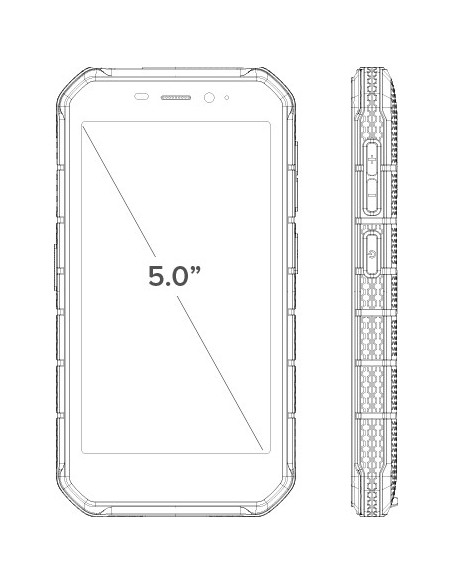 Ulefone Armor X7 Pro 12,7 cm (5") SIM doble Android 10.0 4G MicroUSB 4 GB 32 GB 4000 mAh Negro