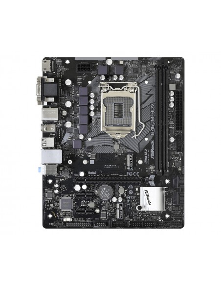 Asrock B460M-HDV placa base Intel B460 LGA 1200 micro ATX