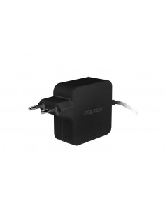 Approx appA45C adaptador e inversor de corriente Interior 45 W Negro