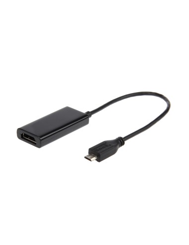 Gembird A-MHL-002 Adaptador gráfico USB Negro