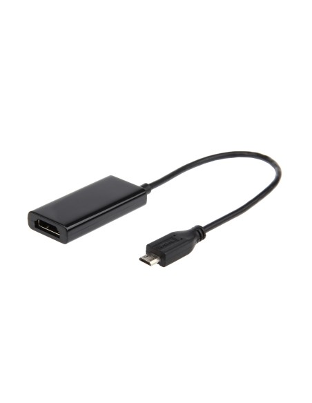 Gembird A-MHL-002 Adaptador gráfico USB Negro