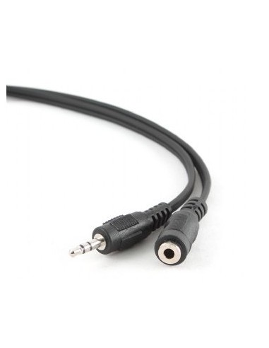 Gembird 1.5 m, 3.5mm 3.5mm, M F cable de audio 1,5 m 3,5mm Negro