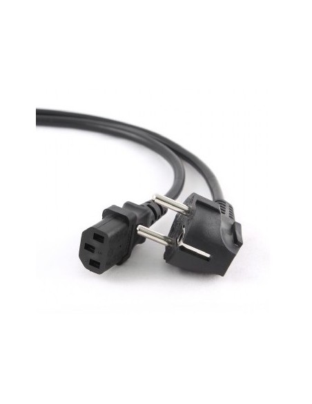 Gembird PC-186-VDE-10M cable de transmisión Negro CEE7 4 C14 acoplador