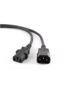 Gembird PC-189-VDE-3M cable de transmisión Negro C14 acoplador