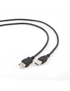 Gembird 3m USB 2.0 A M FM cable USB USB A Negro