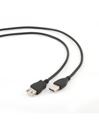 Gembird 3m USB 2.0 A M FM cable USB USB A Negro
