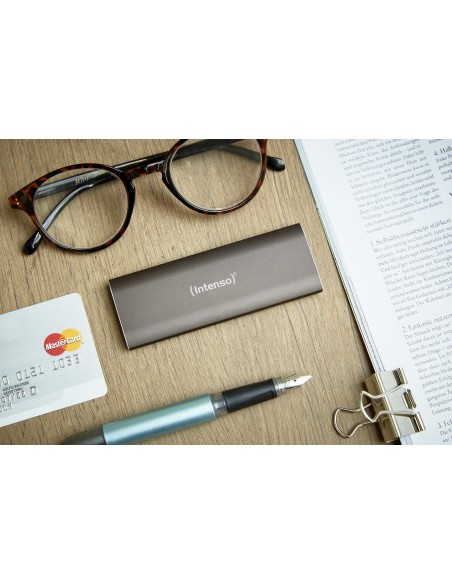 Intenso 3825440 unidad externa de estado sólido 250 GB Marrón