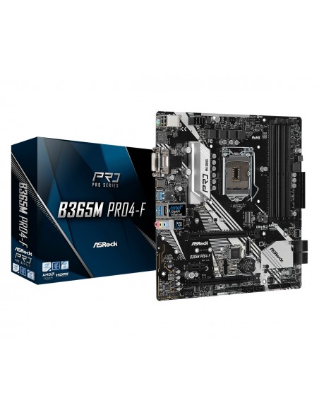 Asrock B365M PRO4-F Intel B365 LGA 1151 (Zócalo H4) micro ATX