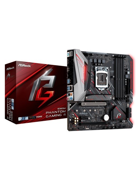 Asrock B365M Phantom Gaming 4 Intel B365 LGA 1151 (Zócalo H4) micro ATX