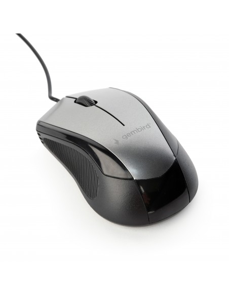 Gembird MUS-6B-01-BG ratón mano derecha USB tipo A Óptico 1600 DPI
