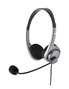 Bluestork MC-101 auricular y casco Auriculares Diadema Conector de 3,5 mm Negro, Plata