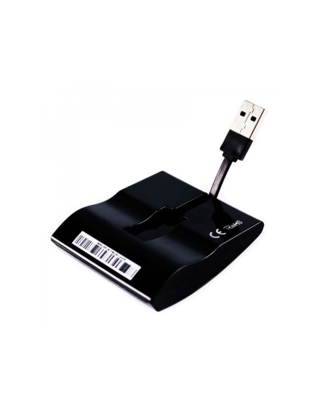 Approx appCRDNILxV2 lector de tarjeta inteligente Interior USB 2.0 Negro