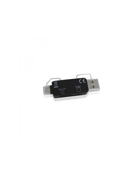 Approx APPC33 lector de tarjeta USB 2.0 Micro-USB Negro