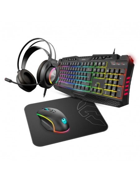 Krom Kritic teclado USB QWERTY Negro