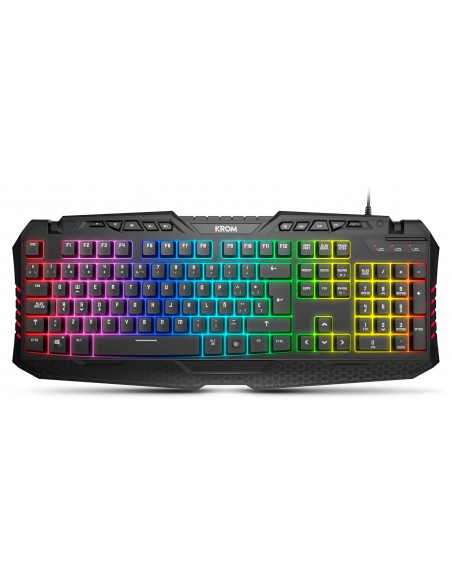 Krom Kritic teclado USB QWERTY Negro
