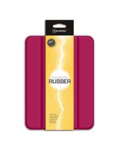 Zimax Funda Tablet iPad AIR 2 RUBBER. Violeta - Imagen 1