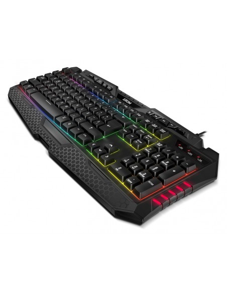 Krom Kritic teclado USB QWERTY Negro