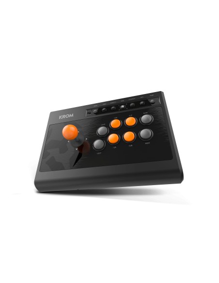 Krom Kumite Negro USB Panel de mandos tipo máquina recreativa Analógico Digital PlayStation 4, Playstation, Playstation 3, Xbox