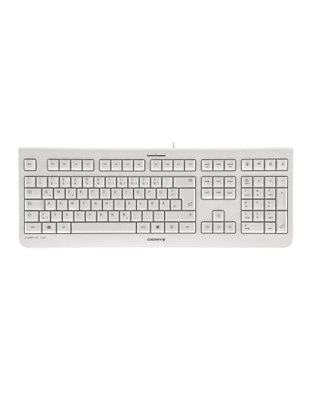 CHERRY KC 1000 teclado USB QWERTZ Alemán Gris