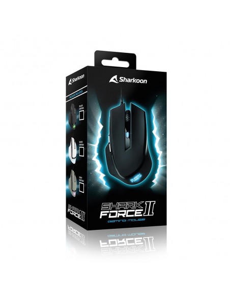 Sharkoon SHARK Force II ratón mano derecha USB tipo A Óptico 4200 DPI