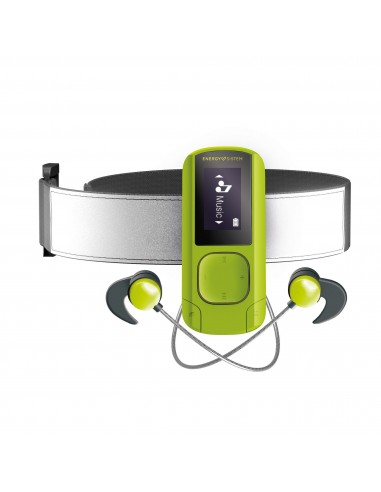 Energy Sistem MP3 Clip BT Sport Greenstone Reproductor de MP3 16 GB Verde