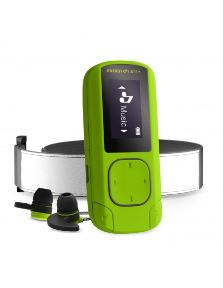 Energy Sistem MP3 Clip BT Sport Greenstone Reproductor de MP3 16 GB Verde