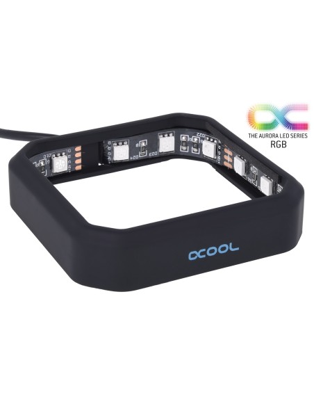 Alphacool Aurora XPX Negro, Multicolor