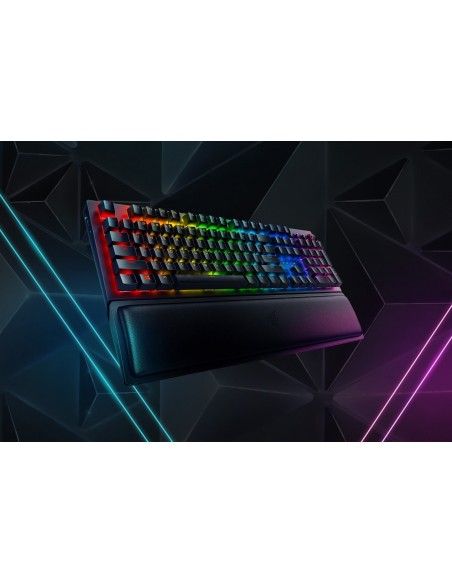 Razer BlackWidow V3 Pro teclado USB + RF Wireless + Bluetooth QWERTY Inglés de EE. UU. Negro