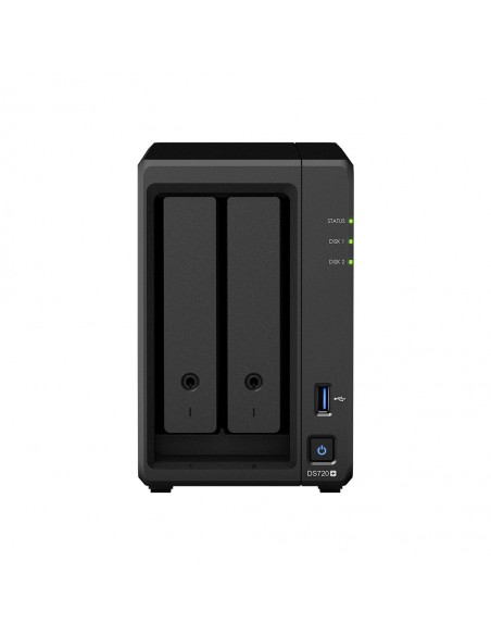Synology DiskStation DS720+ servidor de almacenamiento NAS Escritorio Ethernet Negro J4125