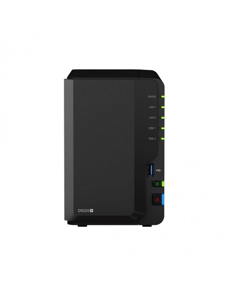 Synology DiskStation DS220+ servidor de almacenamiento NAS Compacto Ethernet Negro J4025