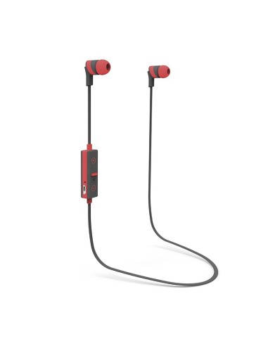 X-ONE ASBT1000R Auriculares Dentro de oído MicroUSB Bluetooth Negro, Rojo