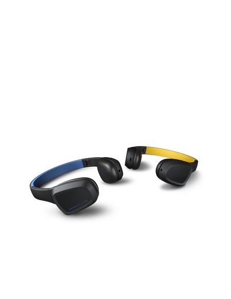 Energy Sistem 429325 auricular y casco Auriculares Diadema Conector de 3,5 mm Bluetooth Negro, Amarillo