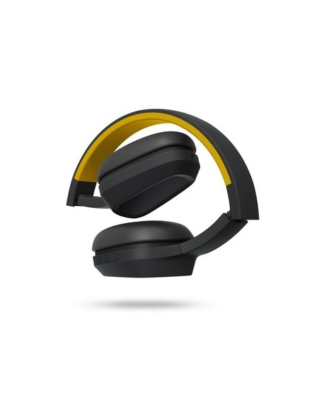 Energy Sistem 429325 auricular y casco Auriculares Diadema Conector de 3,5 mm Bluetooth Negro, Amarillo