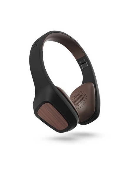 Energy Sistem 443154 auricular y casco Auriculares Diadema Conector de 3,5 mm MicroUSB Bluetooth Negro, Marrón