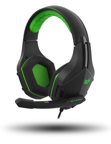 BG Vicker Auriculares Diadema Conector de 3,5 mm Negro, Verde