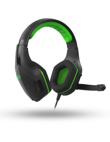 BG Vicker Auriculares Diadema Conector de 3,5 mm Negro, Verde