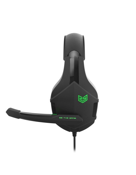 BG Vicker Auriculares Diadema Conector de 3,5 mm Negro, Verde