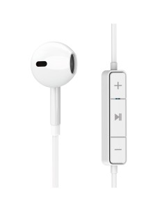 Energy Sistem Earphones 1 Auriculares Dentro de oído, Banda para cuello MicroUSB Bluetooth Blanco
