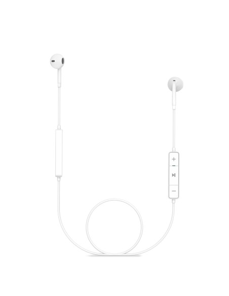 Energy Sistem Earphones 1 Auriculares Dentro de oído, Banda para cuello MicroUSB Bluetooth Blanco