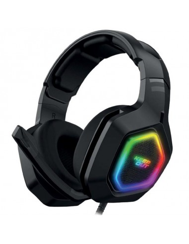 KeepOut HX901 auricular y casco Auriculares Diadema USB tipo A Negro