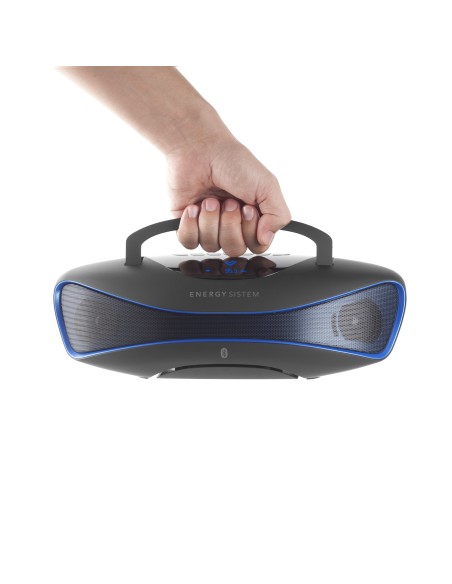 Energy Sistem Music Box BZ6 Altavoz portátil estéreo Negro, Azul 12 W