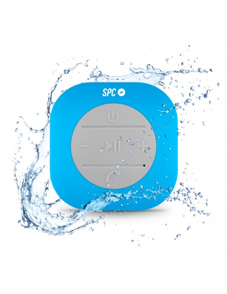 SPC Splash Speaker Altavoz Portátil Azul Gris 4405A